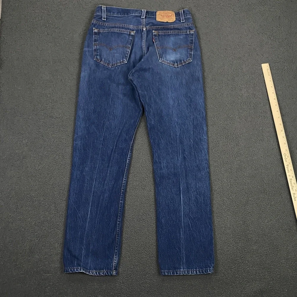 Vintage 80s Levis 501xx Jeans FITS 30x30 Button Fly Medium Wash Blue Made in USA